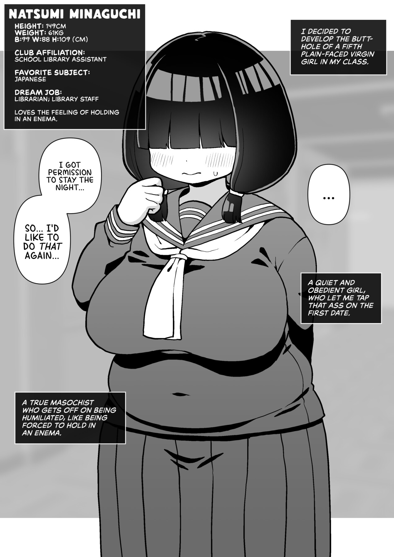 Hentai Manga Comic-Anal development of my plain-faced virgin classmates-Read-26